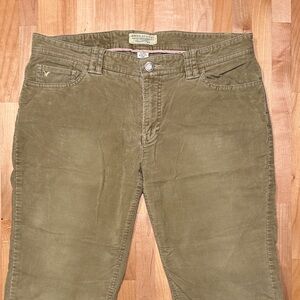 American Eagle Outfitters Khaki Corduroy Pants